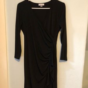 Calvin Klein, size6, bodycon dress, hip ruffle